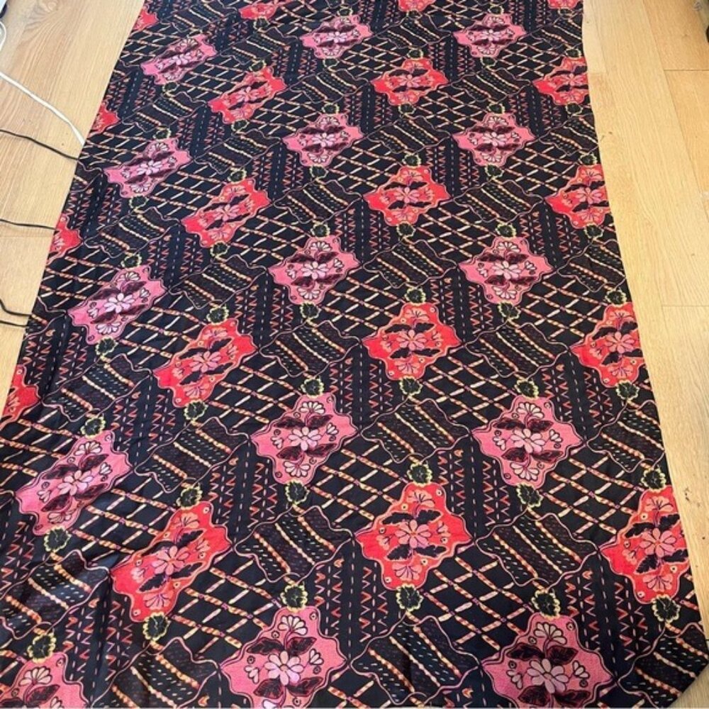NWT FIGUE Large Floral Silk Scarf